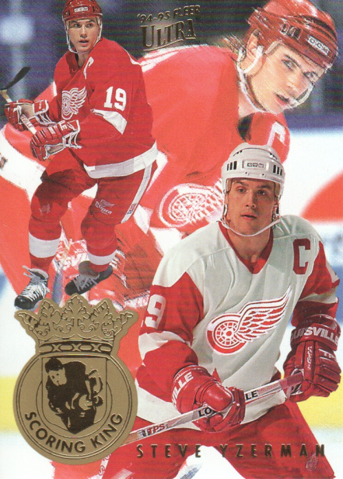1994-95 Ultra Scoring Kings #7 Steve Yzerman