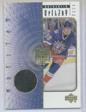 1999 Wayne Gretzky Living Legend Authentics #P1 Wayne Gretzky Puck