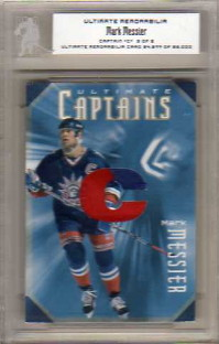 2000-01 BAP Ultimate Memorabilia Captain's C #C7 Mark Messier