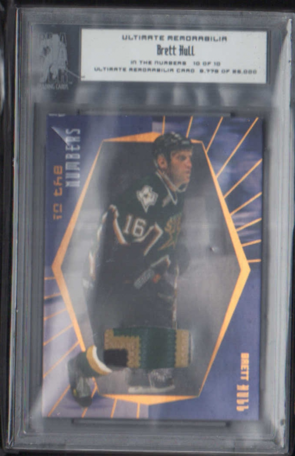 2000-01 BAP Ultimate Memorabilia Game-Used In The Numbers #N19 Brett Hull