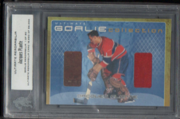 2000-01 BAP Ultimate Memorabilia Goalie Memorabilia #GM10 Jacques Plante G/J
