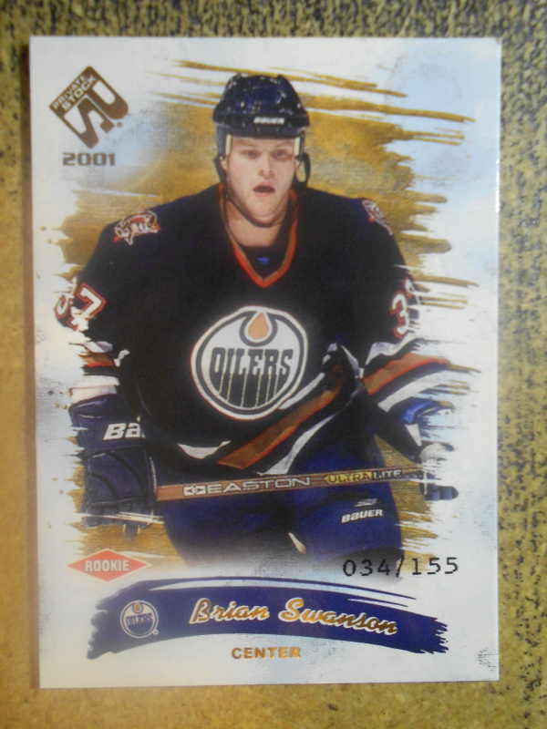 2000-01 Private Stock #119 Brian Swanson RC