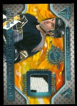 2000-01 Titanium Game Gear Patches #140 Michal Rozsival/300
