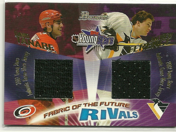2001-02 Bowman YoungStars Rivals #R3 Andrew Ference/Dave Tanabe