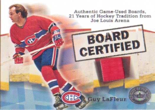 2001-02 Greats of the Game Board Certified #2 Guy LaFleur