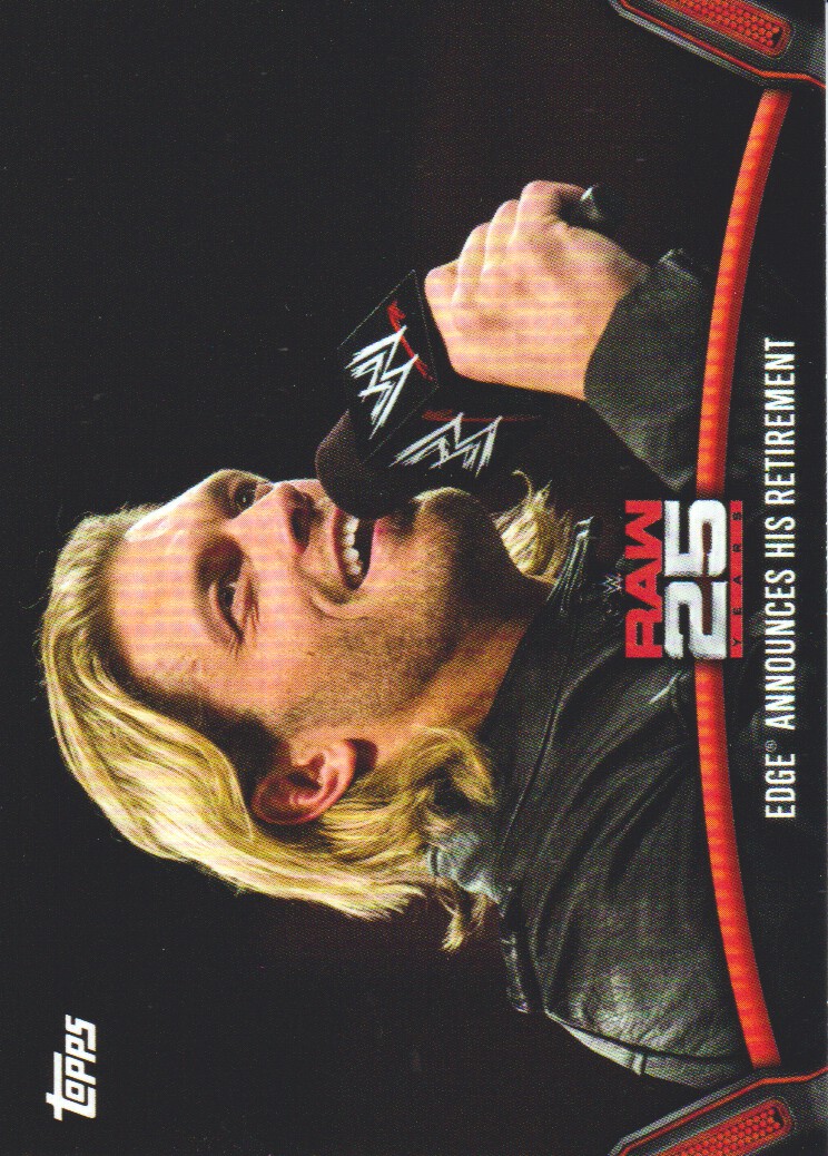 Topps Wwe Then Now Forever Years Of Raw Raw Edge Announces