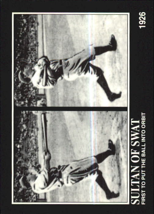 Megacards Babe Ruth Babe Ruth Sultan Of Swat R Nm Mt