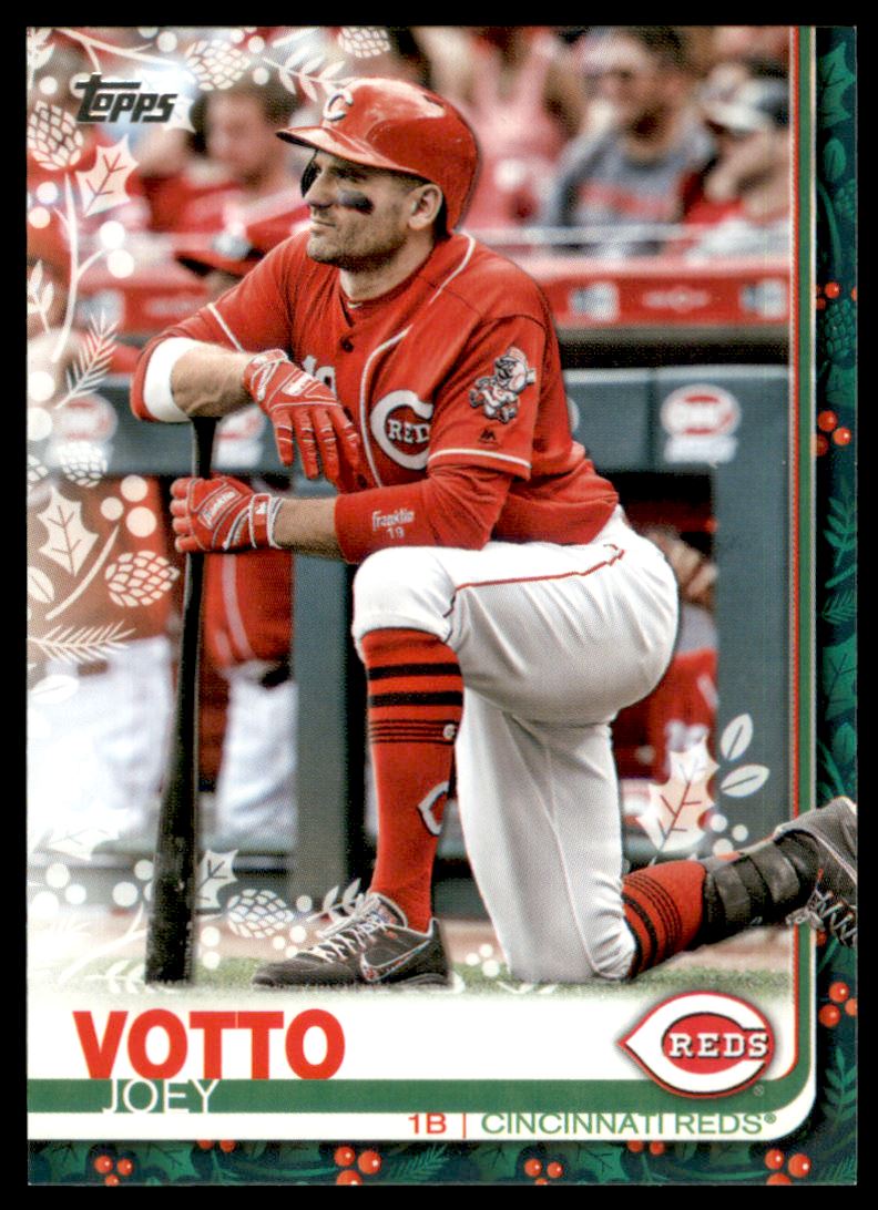 Topps Walmart Holiday Hw Joey Votto Nm Mt