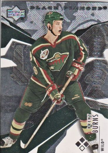2003-04 Black Diamond #150 Brent Burns RC