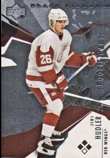2003-04 Black Diamond #155 Jiri Hudler RC
