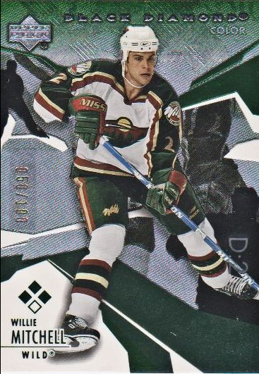 2003-04 Black Diamond Green #131 Willie Mitchell