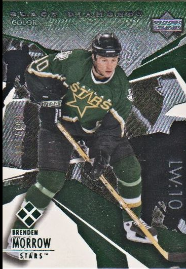2003-04 Black Diamond Green #179 Brenden Morrow