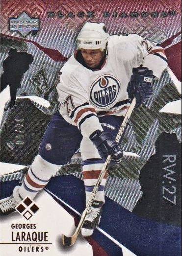 2003-04 Black Diamond Red #127 Georges Laraque