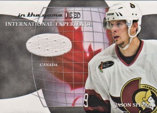 2003-04 ITG Used Signature Series International Experience Jerseys #7 Jason Spezza