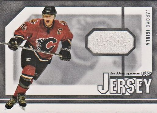 2003-04 ITG Used Signature Series Jerseys #12 Jarome Iginla
