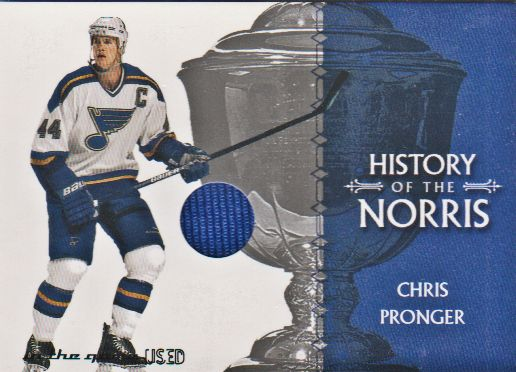 2003-04 ITG Used Signature Series Norris Trophy #2 Chris Pronger