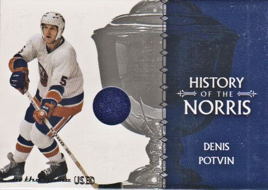 2003-04 ITG Used Signature Series Norris Trophy #12 Denis Potvin
