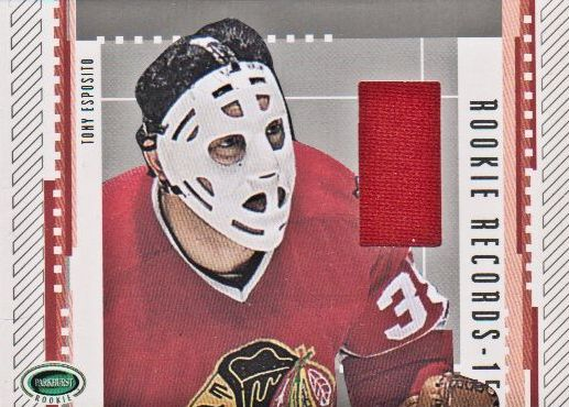 2003-04 Parkhurst Rookie Records Jerseys #RRE6 Tony Esposito