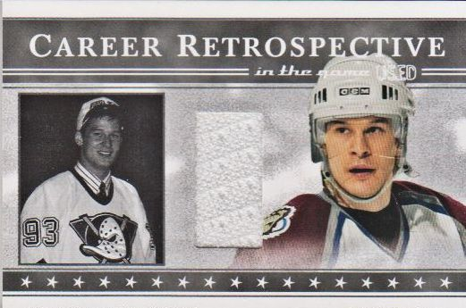 2003-04 ITG Used Signature Series Retrospectives #7A Paul Kariya