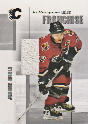 2003-04 ITG Used Signature Series Franchise Jerseys #5 Jarome Iginla