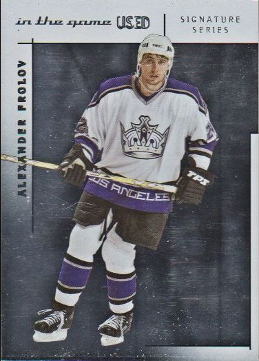 2003-04 ITG Used Signature Series #3 Alexander Frolov