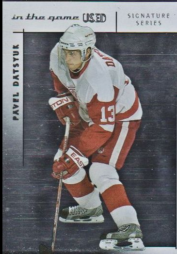 2003-04 ITG Used Signature Series #5 Pavel Datsyuk