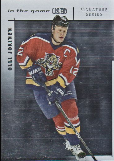 2003-04 ITG Used Signature Series #15 Olli Jokinen