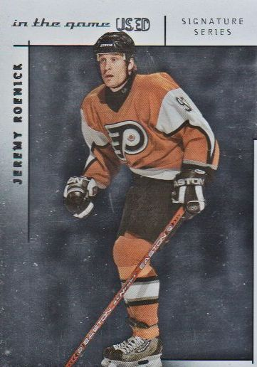 2003-04 ITG Used Signature Series #22 Jeremy Roenick