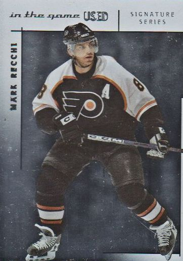 2003-04 ITG Used Signature Series #43 Mark Recchi