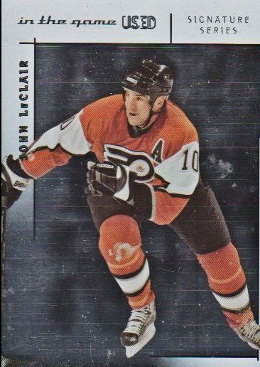 2003-04 ITG Used Signature Series #61 John LeClair