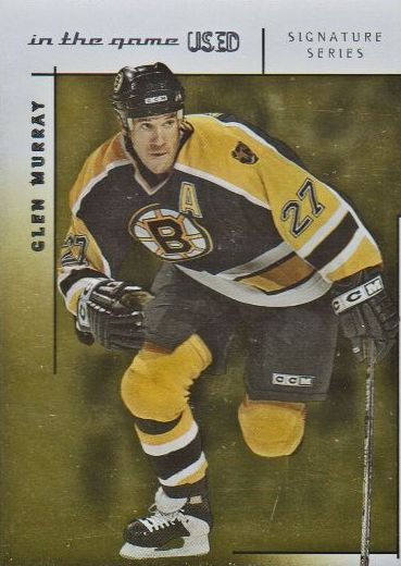 2003-04 ITG Used Signature Series Gold #10 Glen Murray