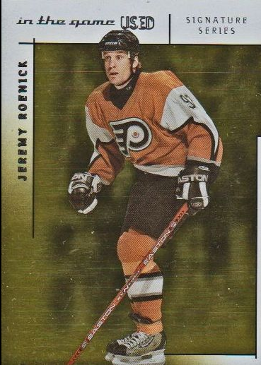 2003-04 ITG Used Signature Series Gold #22 Jeremy Roenick