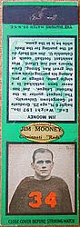 1934 Diamond Matchbooks #79 Jim Mooney B/G/R/T