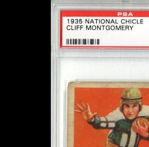 1935 National Chicle #21 Cliff Montgomery RC