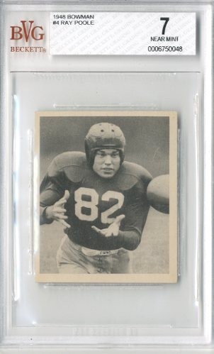 1948 Bowman #4 Ray Poole RC