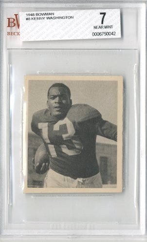 1948 Bowman #8 Kenny Washington RC