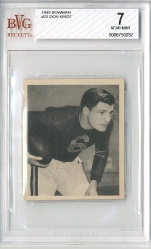1948 Bowman #23 Don Kindt RC