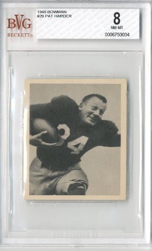 1948 Bowman #29 Pat Harder RC