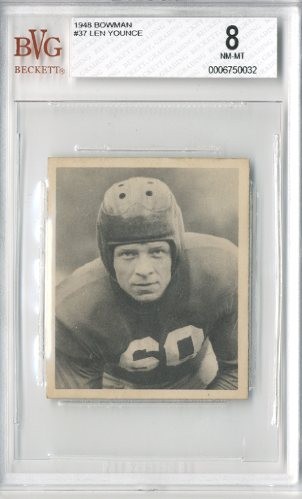 1948 Bowman #37 Len Younce RC