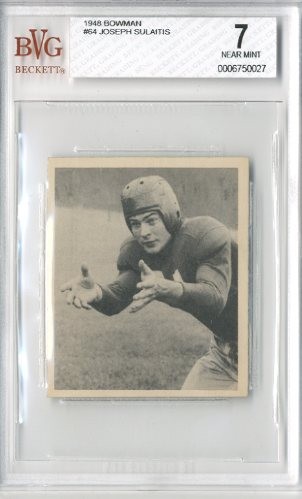 1948 Bowman #64 Joseph Sulaitis RC