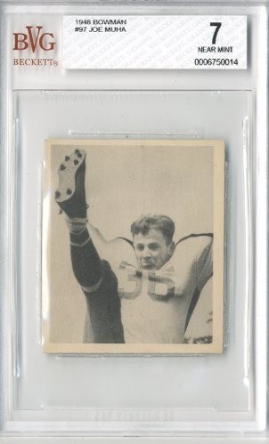 1948 Bowman #97 Joe Muha RC