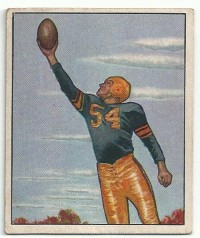 1950 Bowman #18 Val Jansante RC front image