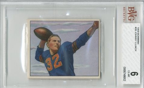 1950 Bowman #26 Johnny Lujack