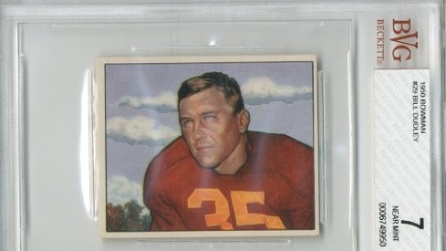 1950 Bowman #29 Bill Dudley