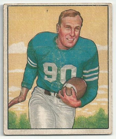 1950 Bowman #39 B.Hoernschemeyer RC