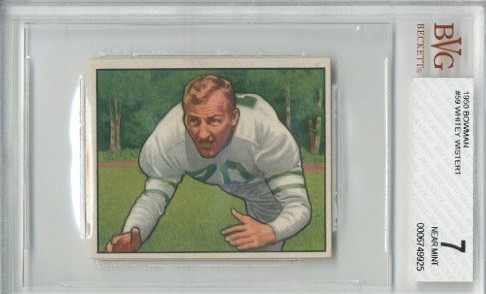 1950 Bowman #59 Whitey Wistert