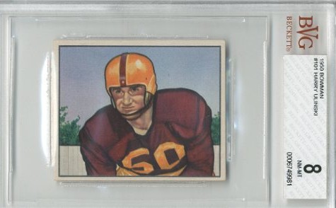 1950 Bowman #101 Harry Ulinski RC