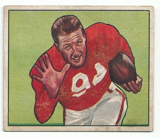 1950 Bowman #108 Verl Lillywhite RC