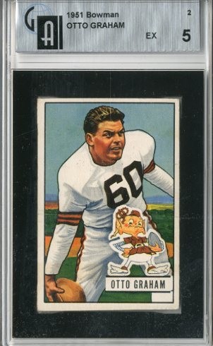1951 Bowman #2 Otto Graham