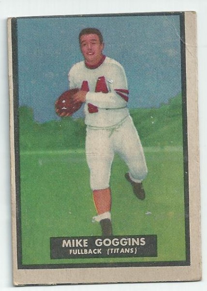 1951 Topps Magic #32 Mike Goggins RC